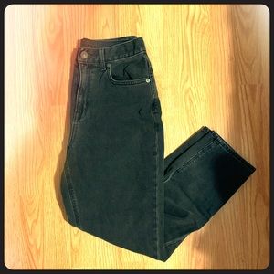 High waisted mom jeans